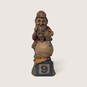 Vintage Tom Clark Cairn Studio Gnome Signed Figurine Nine
